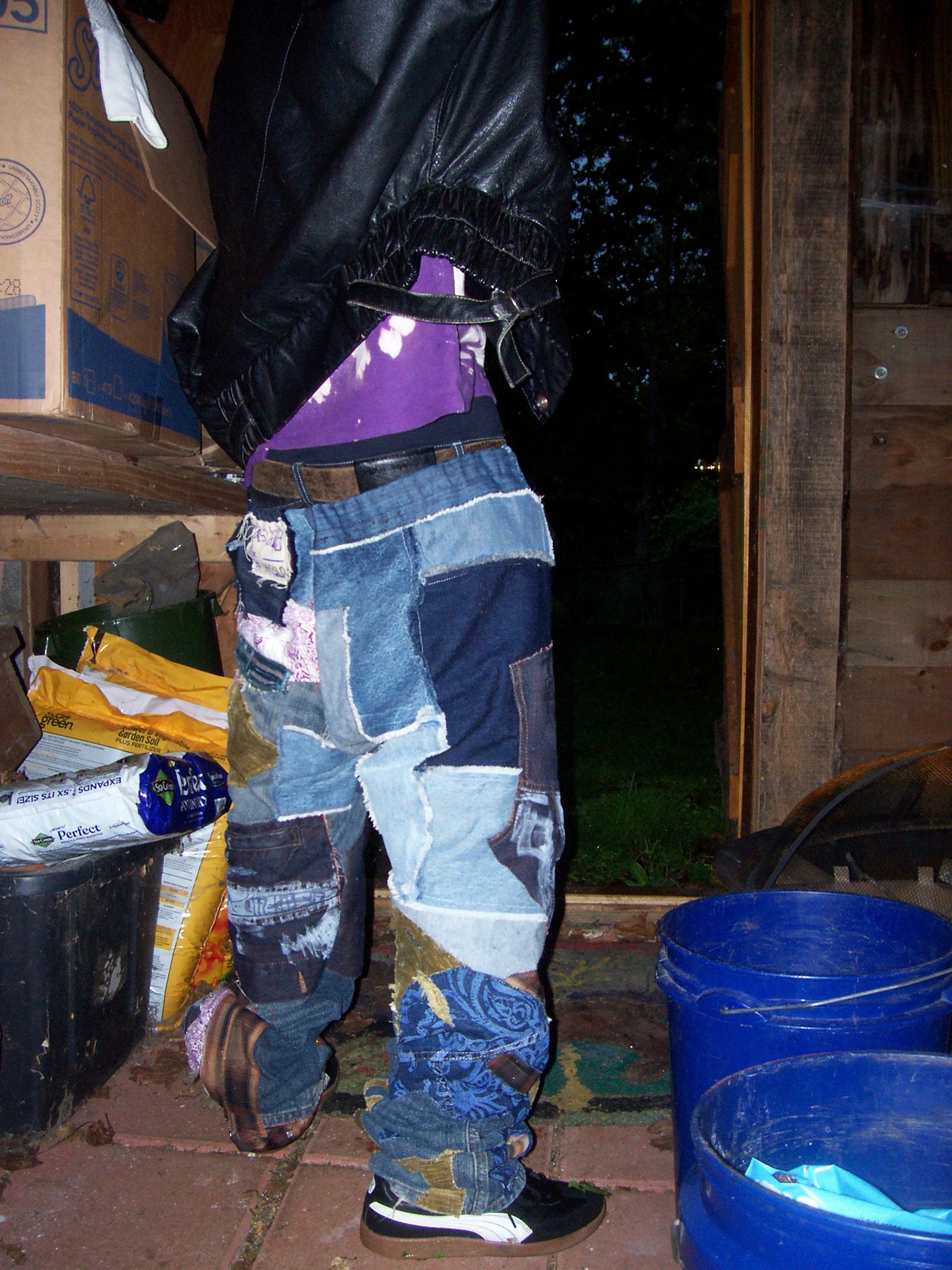 Patchwork Jeans