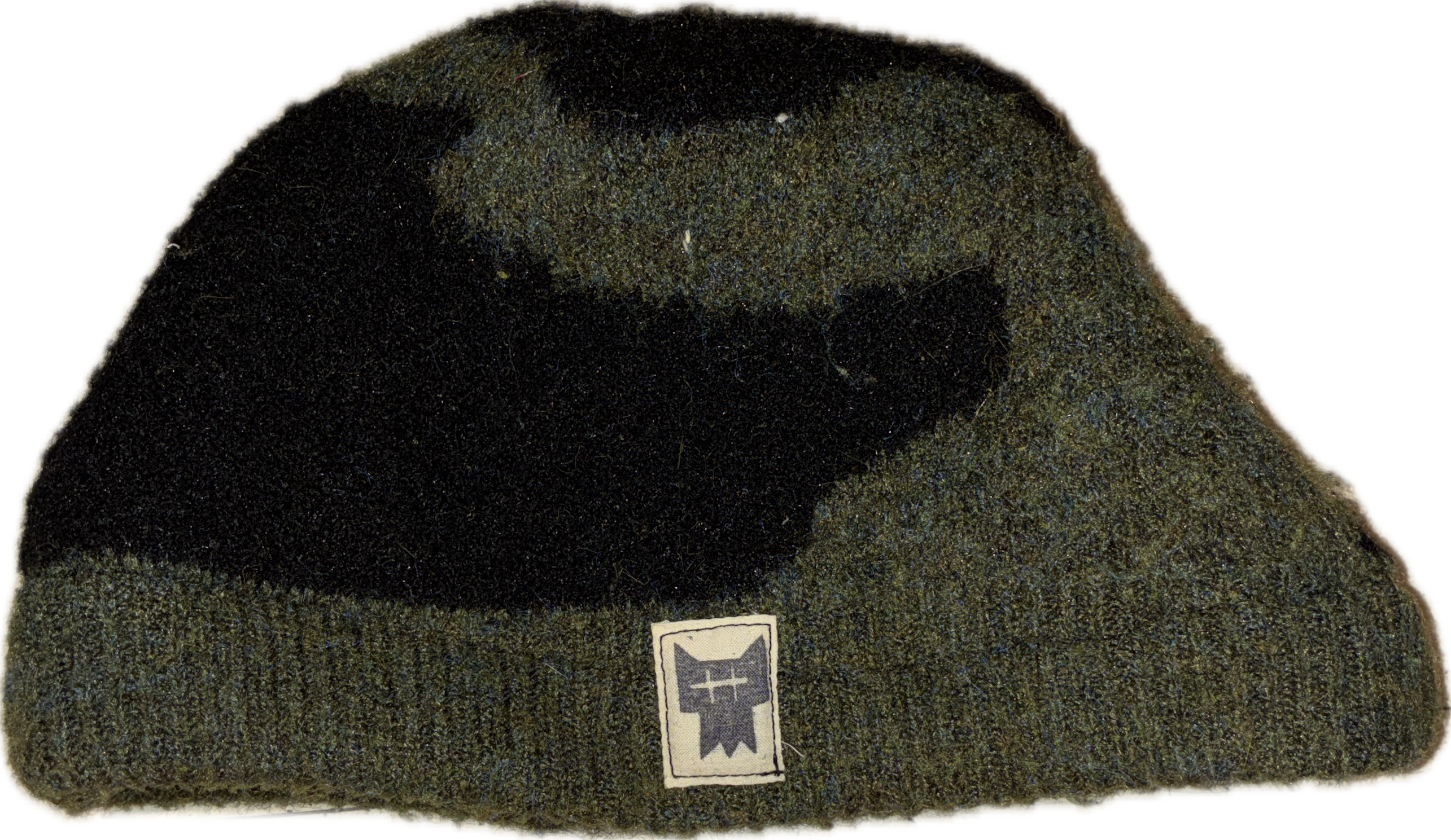 Grass lines the river